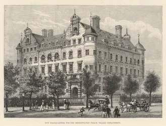 A Fővárosi Rendőrség új főhadiszállása, Thames Embankment