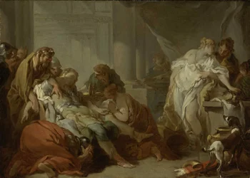 Meleager halála, 1727.