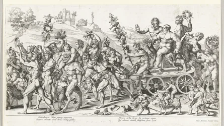Bacchus diadala, jobb fele
