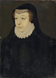 Medici Katalin, Franciaország királynéja, özvegyként