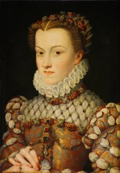 Ausztriai Erzsébet 15541592, Franciaország királynője, kb 1571-1572