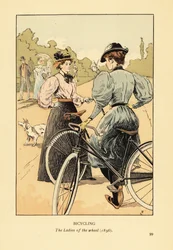 Bicycling, the Ladies of the wheel in 1896