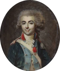 Antoine Bertin, a Bertin lovag portréja.