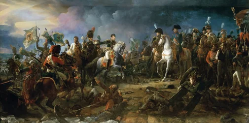 Franciául:  Austerlitz. 2 decembre 1805 Az auszerlitzi csata, 1805. december 2.