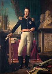I. Vilmos holland király portréja, 1823