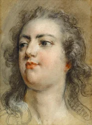 XV. Lajos király feje