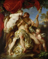 Herkules és Omphalé, 1724