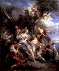 Európa megerőszakolása, 1725