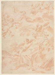 Szent Ferenc megbélyegzése, 1700-as évek első harmada.
