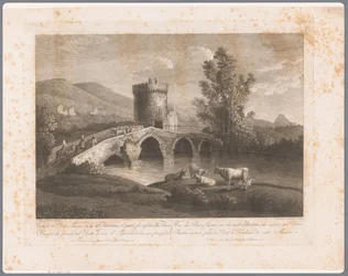 Kilátás a Ponte Lucano-ra Róma kilátásai (sorozat címe)