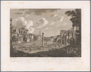 Kilátás a Forum Romanumra Róma kilátásai (sorozat címe)