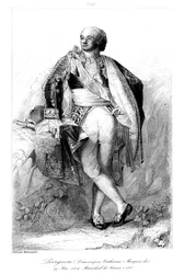 Dominique Catherine Perignon 1754-1818, de Grenade márki és francia marsall, 1839.