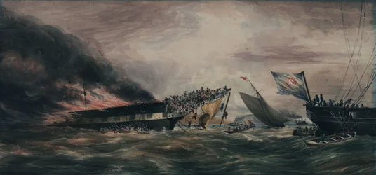 Az Ocean Monarch kivándorló hajó felgyújtása, 1848. augusztus 24.