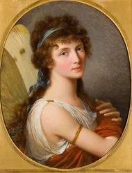 Lady Charlemont mint Psyche portréja