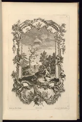 Design Cartouche-hoz nagy és kis rekesszel
