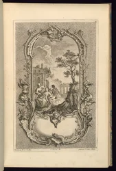 Design Cartouche-hoz nagy és kis rekesszel
