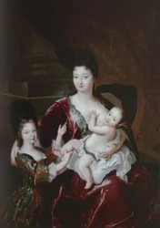 Bretagne hercege és Anjou hercege gyermekei F de Troy-tól
