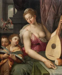 A zene allegóriája, 1575 körül