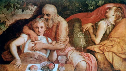 Lót és lányai, 1550