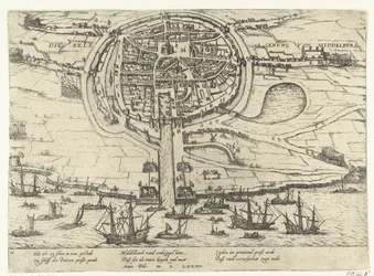 Middelburg ostroma, 1574