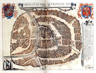 Moszkva térképe, 1572