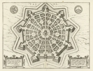 Palmanova térképe Palma (cím a tárgyon)