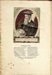 Gerardus Mercator 1512-1594 62 éves portréja