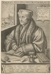 Rotterdami Erasmus portréja