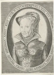 Mária portréja I Királyok, királynők, hercegek és hercegnők portréi (sorozat címe)