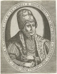 II. augusztus Zsigmond portréja Királyok, királynők, hercegek és hercegnők portréi (sorozat címe)