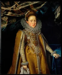 Mária Magdolna főhercegnő, Habsburg II. Károly stájer főherceg lánya (olaj, vászon)