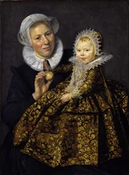 Catharina Hooft a nővérével