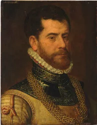 Egy úriember portréja Don Gaspar de Haro y Guzman monogramjával