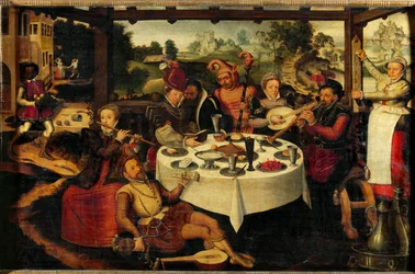 A tékozló fiú, a visszatérés ünnepe (olaj, tölgyfa)