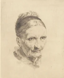Egy öregasszony feje, Madam Rasmussen