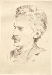 F. Hendriksen xilográfus portréja