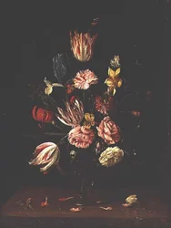 Tulipánok, rózsák, írisz és nárcisz