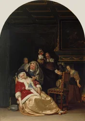 Az orvosok látogatása, 1667