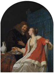 Az osztriga étkezés, 1661.