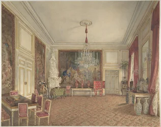 Ludwig Viktor főherceg szobája a bécsi Hofburgban