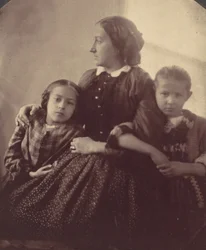 Hermine, Marie és Marie Antoine., 1850-60-as évek.