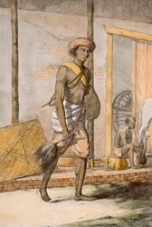 Vőlegény, „A hinduk, avagy modoruk, jelmezeik és szertartásaik leírása”, 1808–1812 (színes rézkarc)