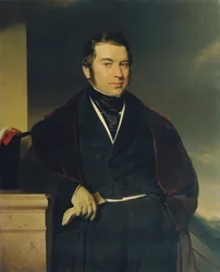Gentleman cilinderrel és kesztyűvel