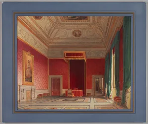 Rajz, Sala del Thorvaldsen, Róma, 1845