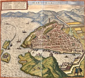 Marseille terve, Fance (rézkarc
