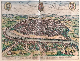 Sevilla, Spanyolország (metszet