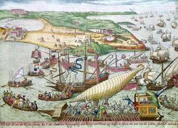 Tunisz ostroma vagy La Goulette V. Károlytól 1535-ben