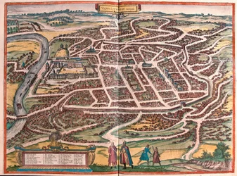 Vilnius, Litvánia (metszet