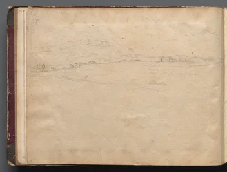 Album Róma és környéke kilátással, Tájtanulmányok, 03b. oldal: Római panoráma táj