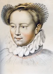 Marguerite de Valois 1553-1615, IV. Henrik francia királyné hitvese, 1849. 16. század.